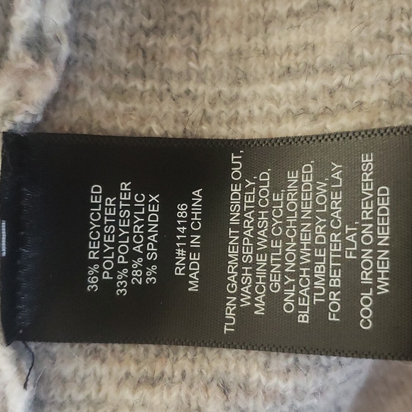 Frye Boho Southwest Aztec Native Knit Cottage Farm Chore Barn Cardigan Sweater - Picture 7 of 8